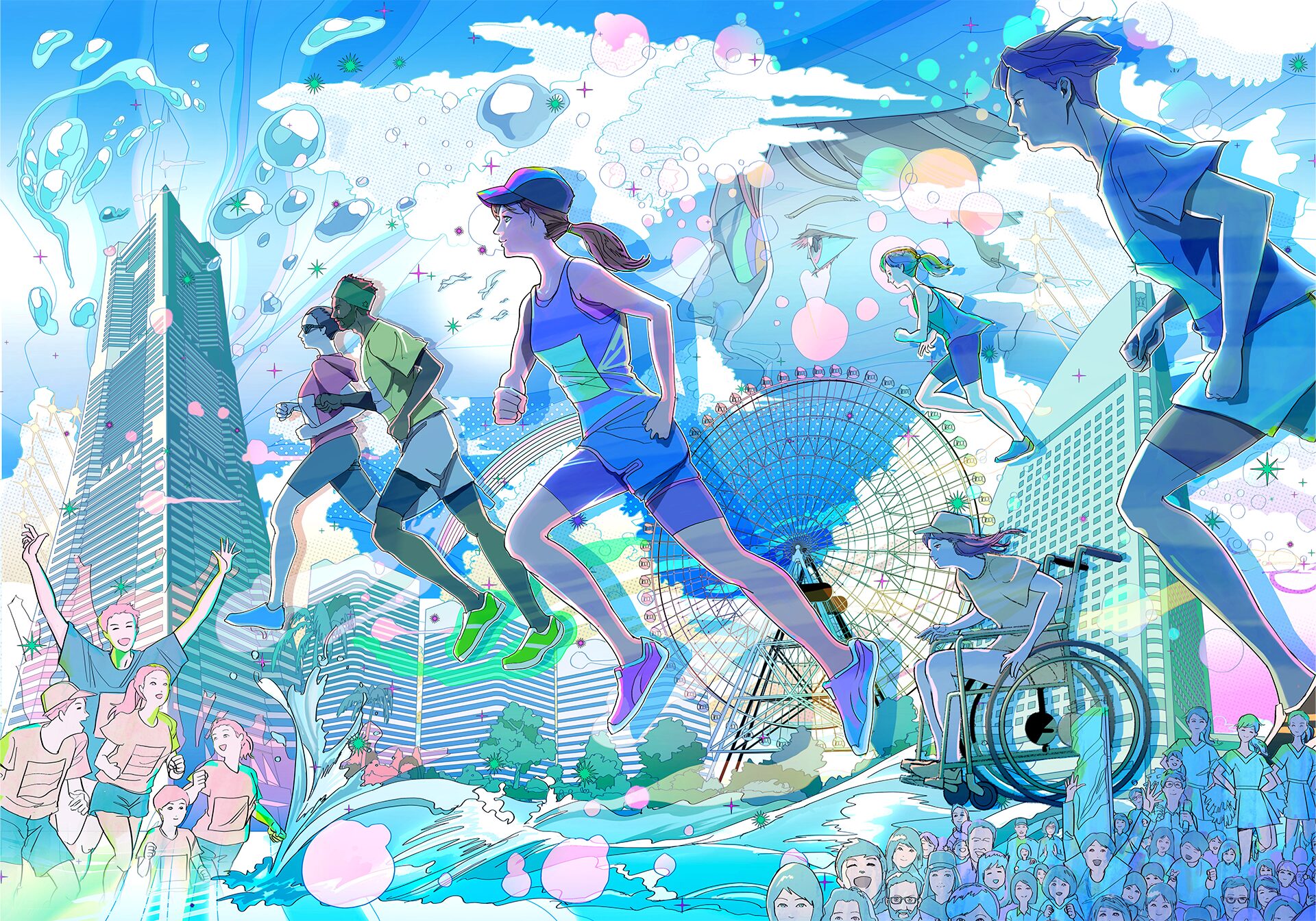 横浜マラソン2025｜10月26日（日）開催！フルマラソンからファンラン